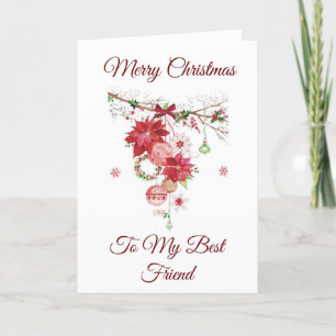 MERRY CHRISTMAS TO **MEINE FREUND*** FERIENKARTE FEIERTAGSKARTE