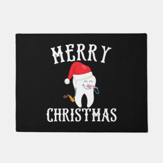 Merry Christmas Tooth Doctor dental Fußmatte
