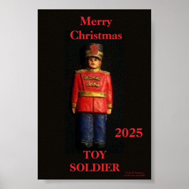 MERRY CHRISTMAS TOY SOLDIER POSTER (Vorne)