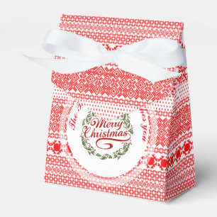 MERRY CHRISTMAS Traditioneller Name Gevor Box Zelt Geschenkschachtel