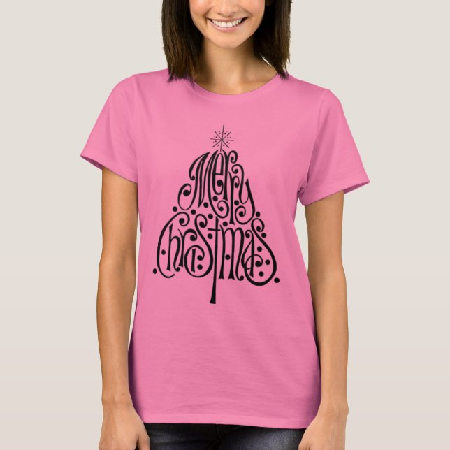 merry_christmas_tree T-Shirt (Vorderseite)