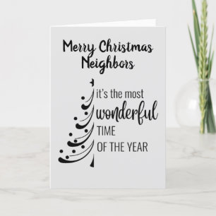 MERRY CHRISTMAS **UNSERE PHANTASTISCHEN NACHBARN** FEIERTAGSKARTE