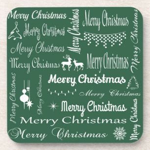 Merry Christmas Untersetzer