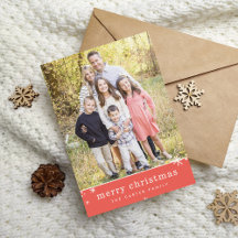 MERRY CHRISTMAS Urlaub einfach festlich funkeln ro