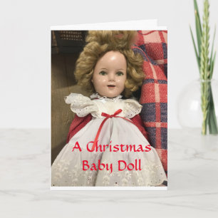 *MERRY CHRISTMAS VON DOLL BIS GRANDAUGHTER* FEIERTAGSKARTE