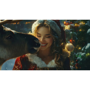 MERRY CHRISTMAS von Santa Girl Karte