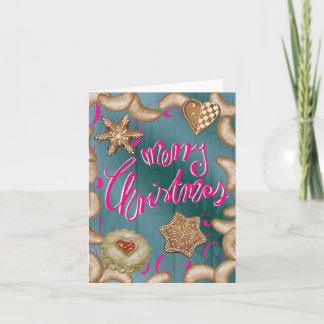 Merry Christmas - Weihnachtsgrüße Karte