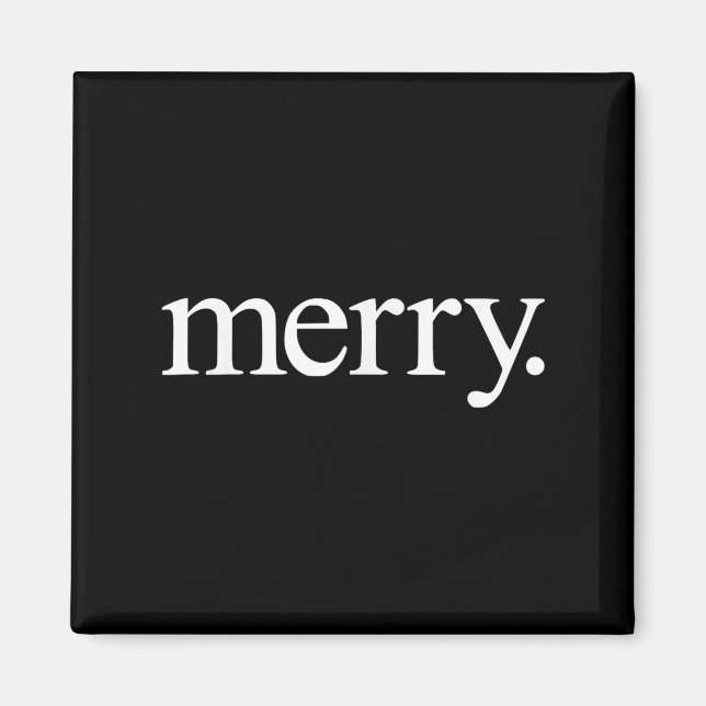 Merry Christmas Xmas Tis The Season Family Pajamas Magnet (Vorne)