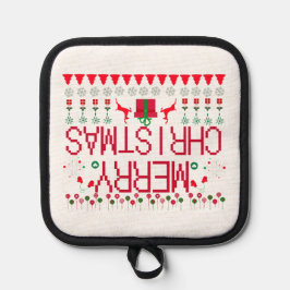 "Merry Christmas Y'all" Ugly Sweater Topflappen