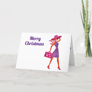 MERRY CHRISTMAS ***ZU EINER SPEZIELLEN LADY*** FEIERTAGSKARTE