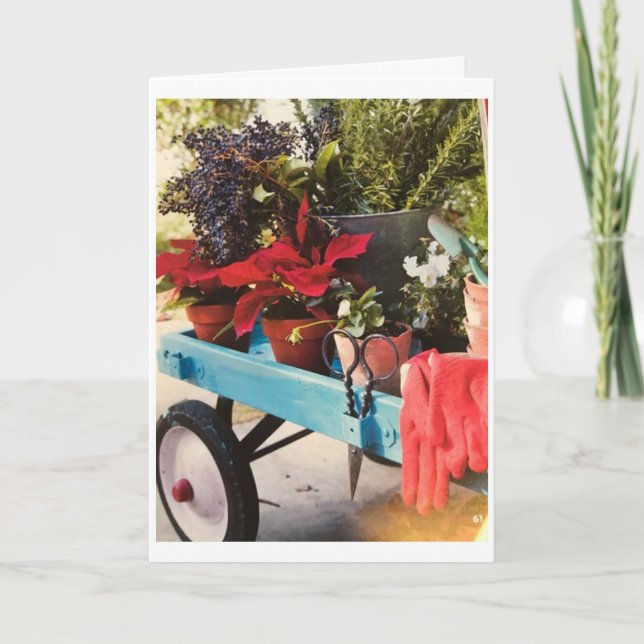 **MERRY CHRISTMAS** ZU MEINEM BELIEBTEN *GARDNER* KARTE (Vorderseite)