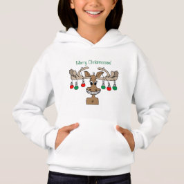 Merry Christmoose Holiday Hoodie