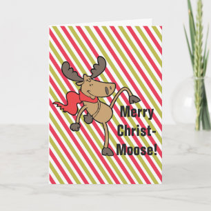 Merry Christmoose Niedlich Elche Weihnachten