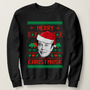 Merry Christmusk UGLY CHRISTMAS SWEATER Sweatshirt