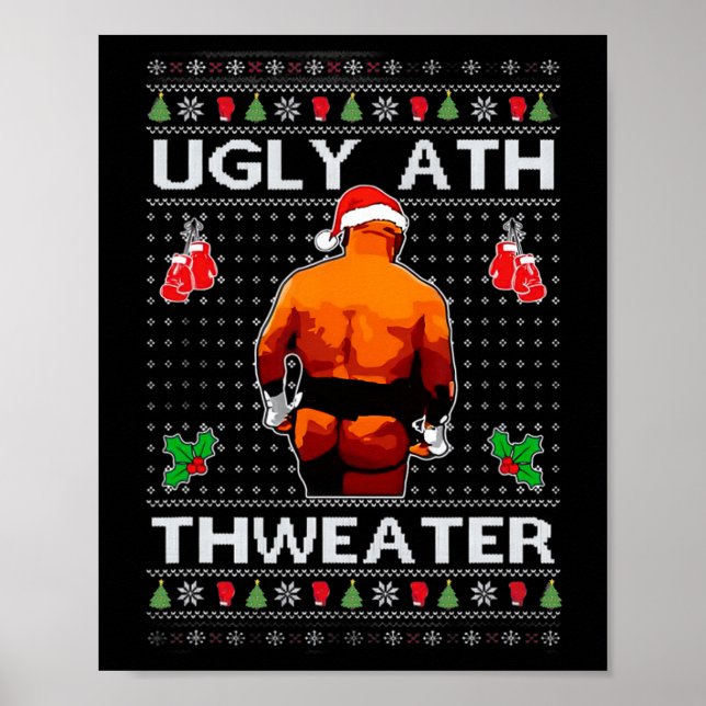 Merry Chrithmith Kith My Ath Hintern Viral Fight M Poster (Vorne)