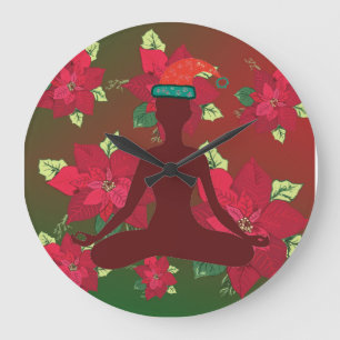 Merry Chrsitams Wall Clock Große Wanduhr