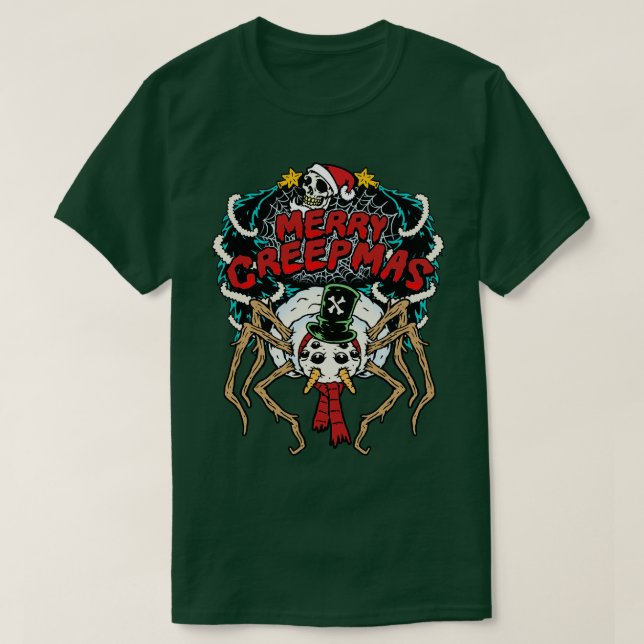 Merry Creepmas Horror TShirt (Design vorne)