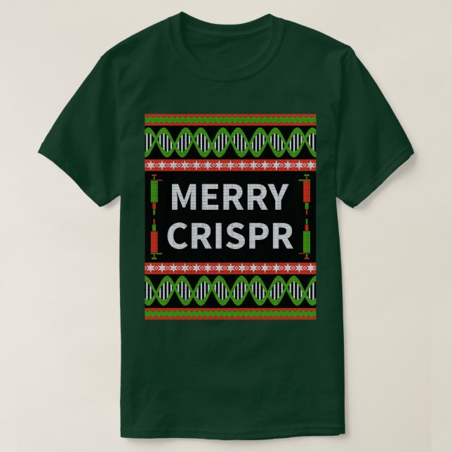 Merry CRISPR T-Shirt (Design vorne)
