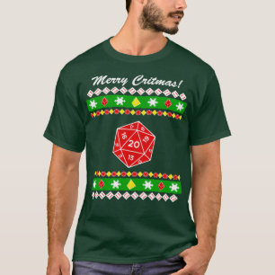 Merry Critmas Ugly Christmas Sweater T-Shirt