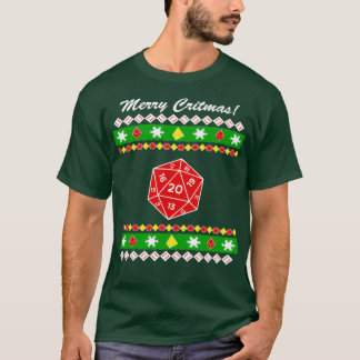 Merry Critmas Ugly Christmas Sweater T-Shirt