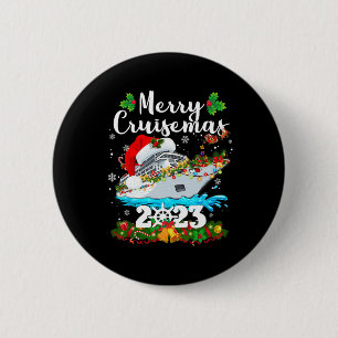 Merry Cruisemas 2023 Weihnachten Weihnachtsfeierta Button