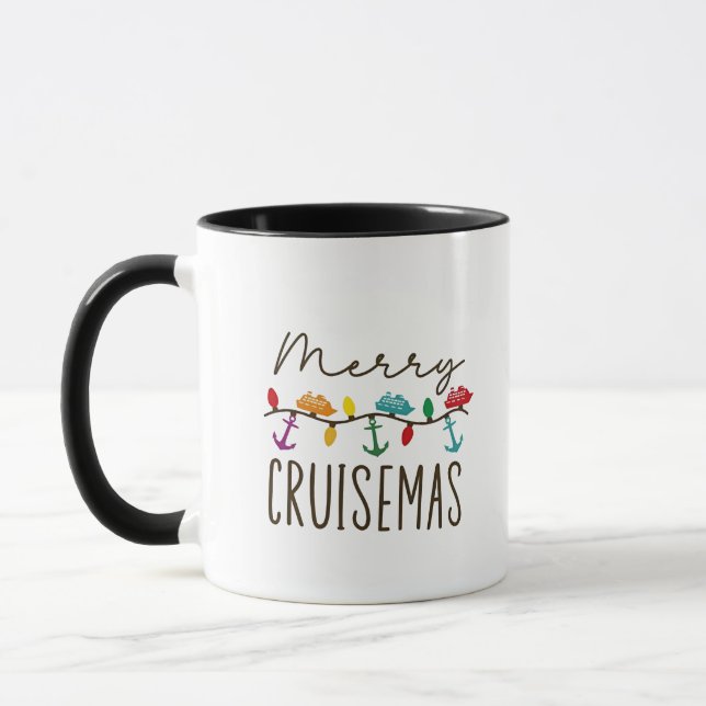 Merry Cruisemas Christmas Cruise Family Matching Tasse (Links)