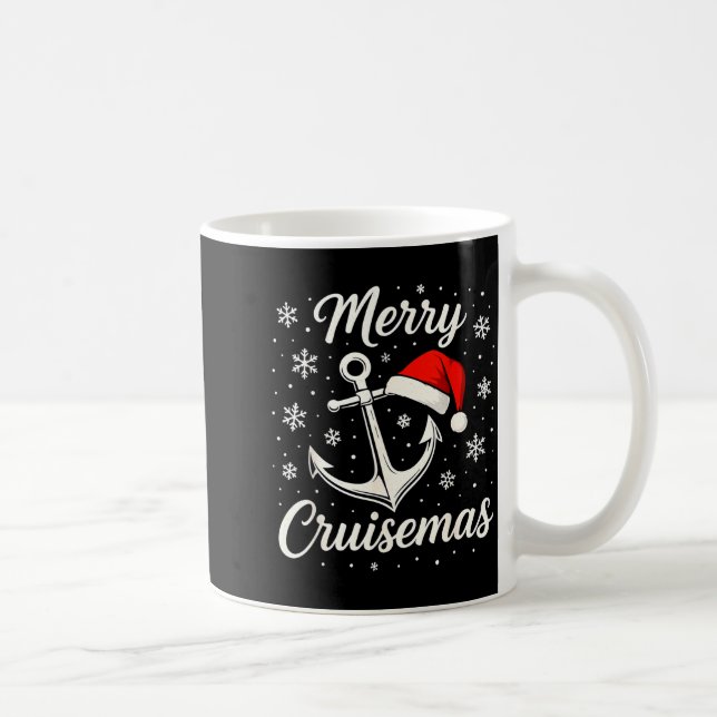 Merry Cruisemas Christmas Family Cruisin Funny Cru Kaffeetasse (Rechts)