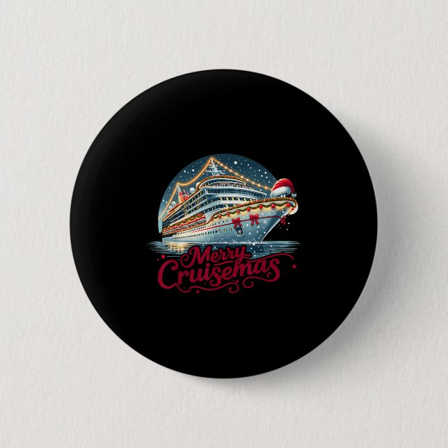 Merry Cruisemas - Cruise Mas  Button (Vorderseite)