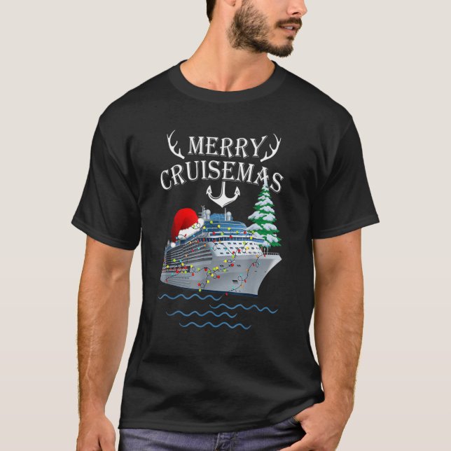 Merry Cruisemas  Cruise Ship Matching Family Chris T-Shirt (Vorderseite)