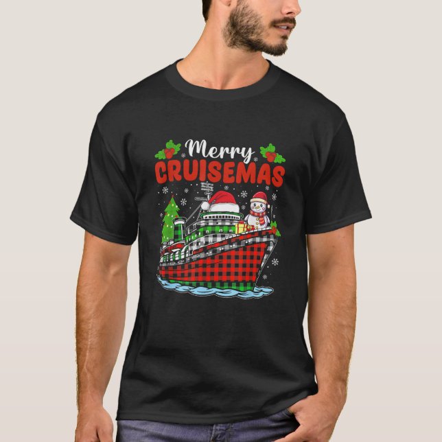 Merry Cruisemas Cruise Weihnachtsfamilie Xmas Paja T-Shirt (Vorderseite)