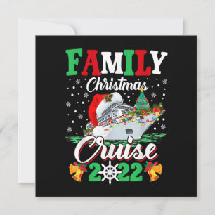 Merry Cruisemas Familie Weihnachten Kreuzfahrt 202 Einladung