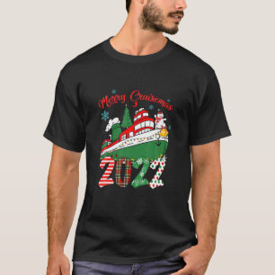 Merry Cruisemas Family Cruise Weihnachten 2022 Son T-Shirt