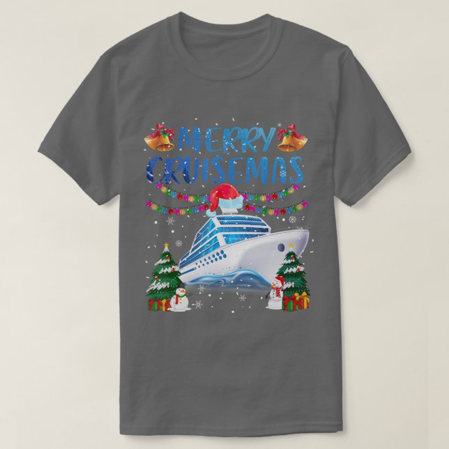 Merry Cruisemas Family Cruise Weihnachten 2022 Son T-Shirt (Design vorne)