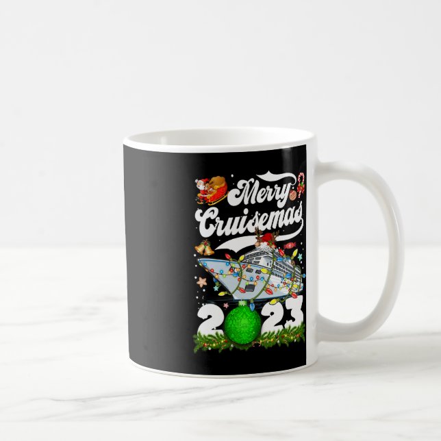 Merry Cruisemas Family Cruise Weihnachten 2023 Spa Kaffeetasse (Rechts)