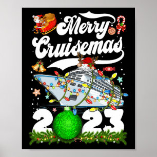 Merry Cruisemas Family Cruise Weihnachten 2023 Spa Poster
