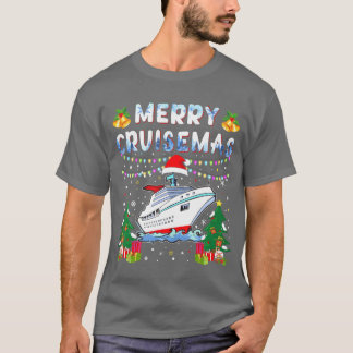 Merry Cruisemas Family Cruise Weihnachten 2023 Vin T-Shirt