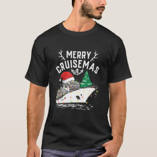 Merry Cruisemas Funny Cruise Ship Familie Weihnach T-Shirt