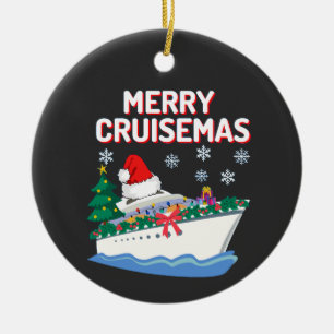 Merry Cruisemas Keramik Ornament