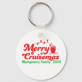 Merry Cruisemas Personalisiert Family Schlüsselanhänger
