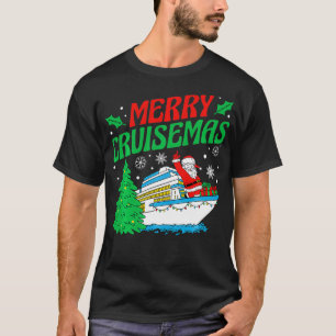 Merry Cruisemas Xmas Weihnachts Familie Kreuzfahrt T-Shirt