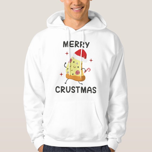 Merry Crustmas Hoodie (Vorderseite)