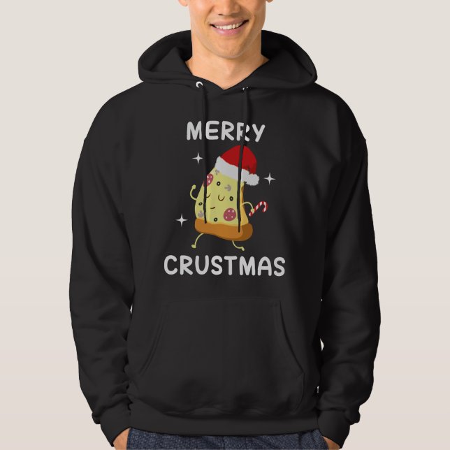 Merry Crustmas Hoodie (Vorderseite)