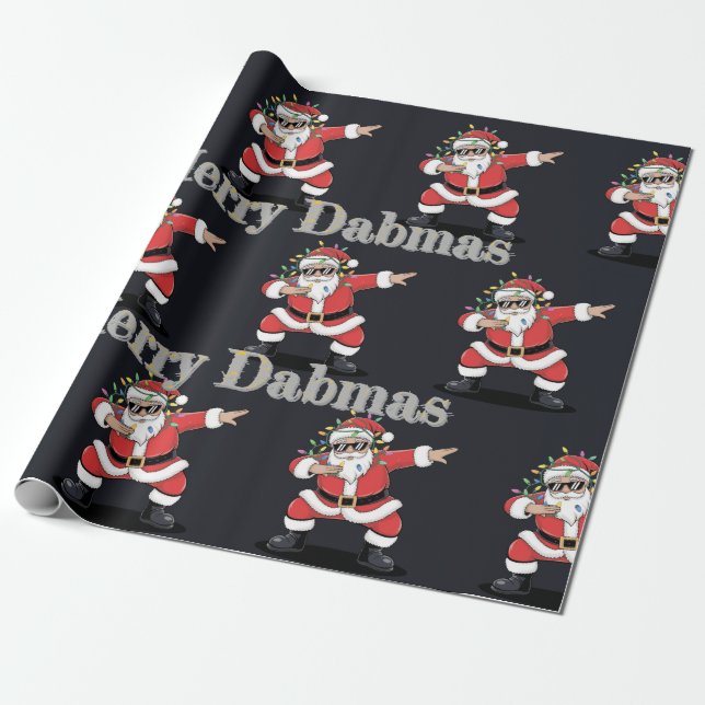 Merry Dabmas Wrapping Paper Geschenkpapier (Ungerollt)