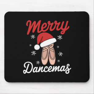 Merry Dancemas Ballet Dancer Dozentin Weihnachtsma Mousepad