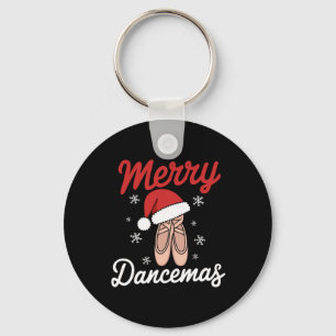 Merry Dancemas Ballet Dancer Dozentin Weihnachtsma Schlüsselanhänger