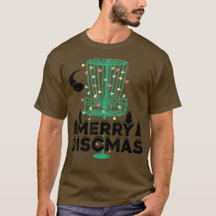 Merry Discmas Golf Frisbee Weihnachtsfest Weihnach T-Shirt