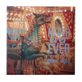 Merry Dragon gibt nie auf Fliese