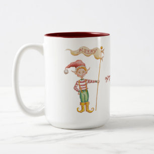Merry Elf Tasse der Freude