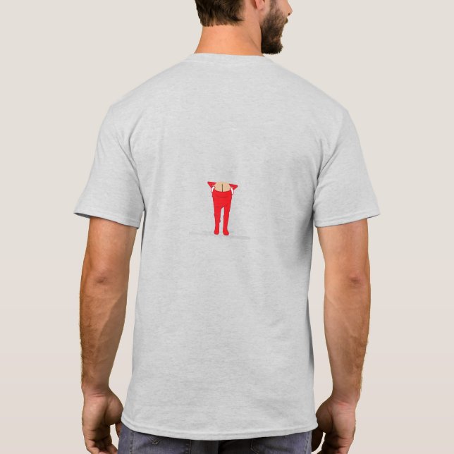 Merry Elf'n Christmas T - Shirt (Rückseite)