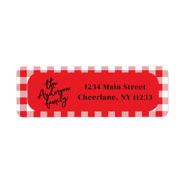 Merry Era Bright Funny One Foto Red Christmas (Vorne)